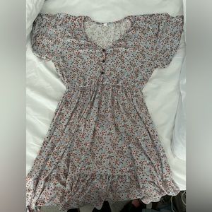 Pinkblush maternity short sleeved dress